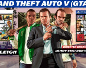 GTA V (Grand Theft Auto V) PS5 Game Vs.  PS4 Game Grafikvergleich
