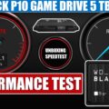 WD BLACK P10 5TB Game Drive Speed Test