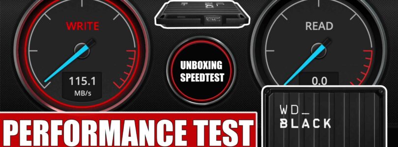 WD BLACK P10 5TB Game Drive Speed Test